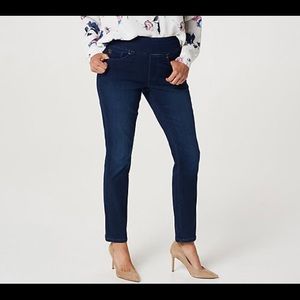 Belle by Kim Gravel Petite Tripleluxe Denim Jean